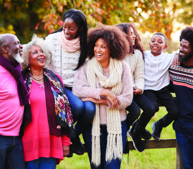 Multi-generational black family